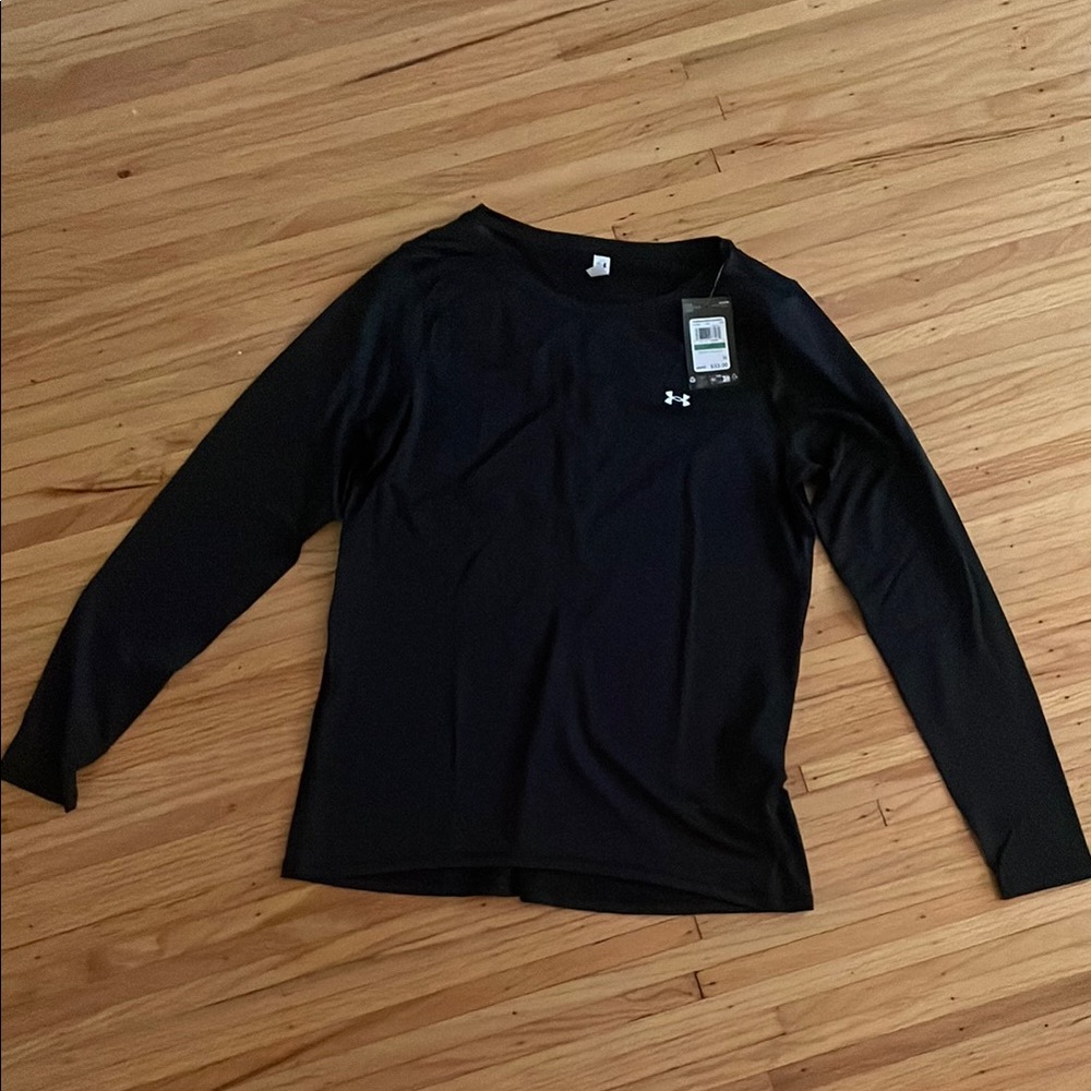 Under Armour Women's Black Long Sleeve Shirt